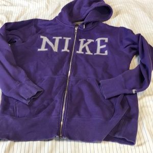 Nike zip up hoody